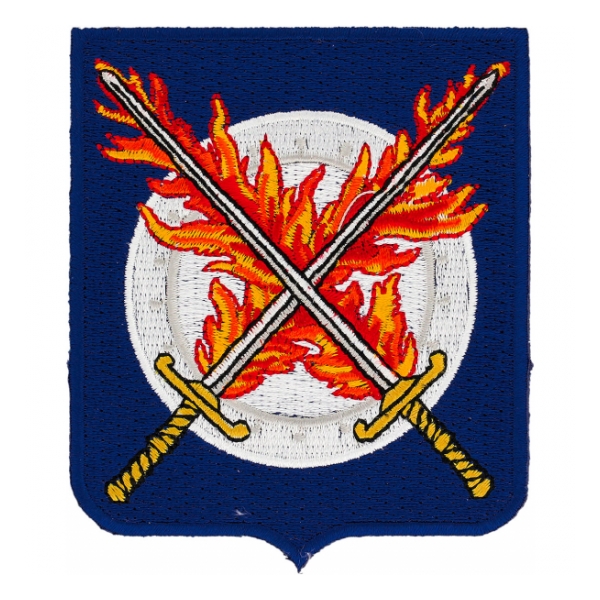 Army 55th Infantry Regiment Patch (Flaming Swords)