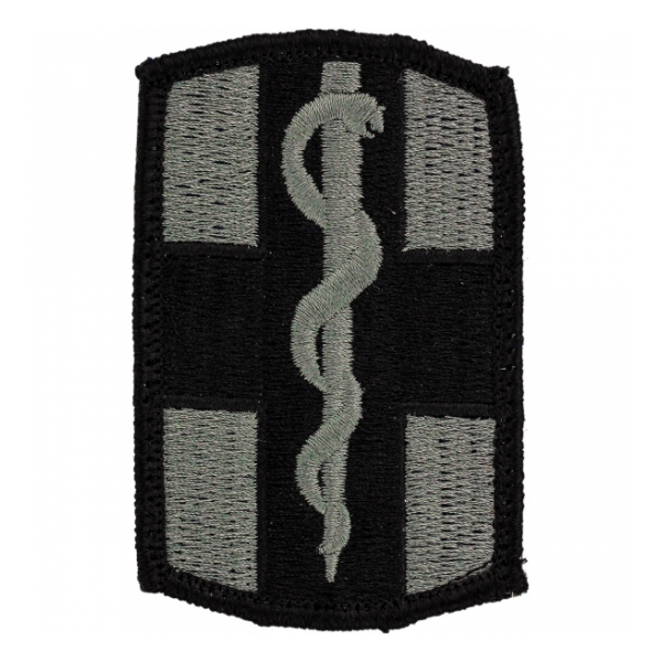 1st Medical Brigade Patch Foliage Green (Velcro Backed)