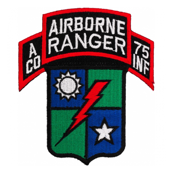 A Company 75 Ranger Patch