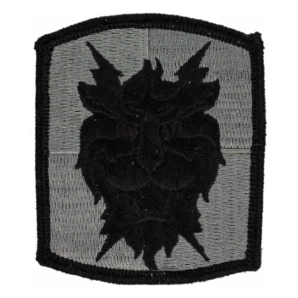 35th Signal Brigade Patch Foliage Green (With Hook Fastener)