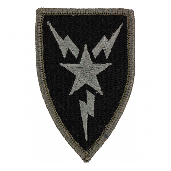 3rd Signal Brigade Patch Foliage Green (With Hook Fastener)