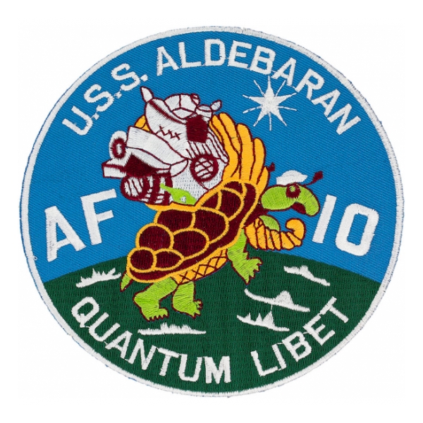 USS Aldebaran AF-10 Ship Patch