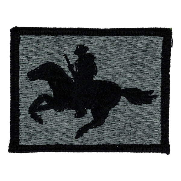 Wyoming National Guard Headquarters Patch Foliage Green (Velcro Backed)