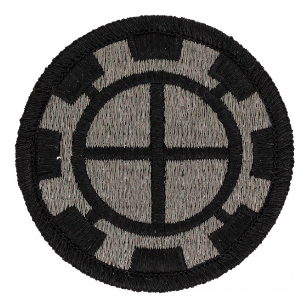35th Engineer Brigade Patch Foliage Green (Velcro Backed)