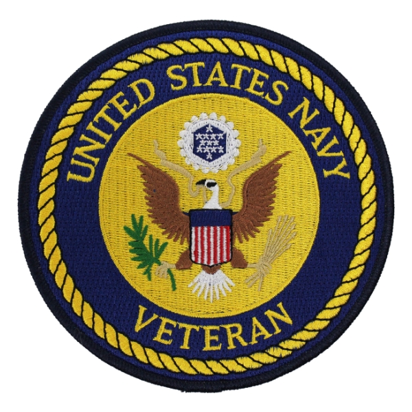 U.S. Navy Veteran Patch