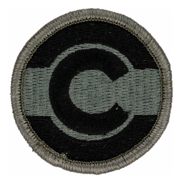 Colorado National Guard Headquarters Patch Foliage Green (Velcro Backed)