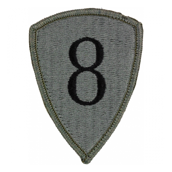 8th Personnel Command Patch Foliage Green (Velcro Backed)