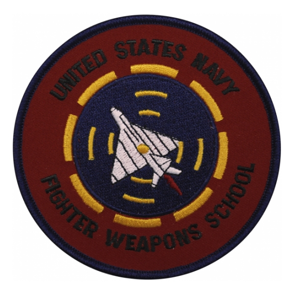 Navy Fighter Weapons School Patch