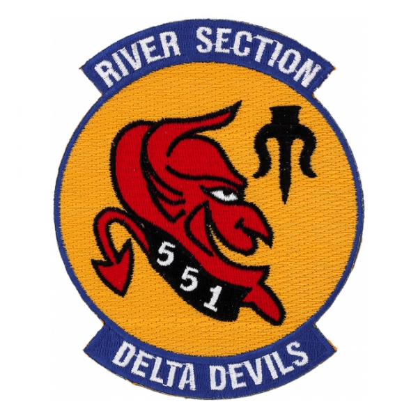 River Section 551 Delta Devils Patch