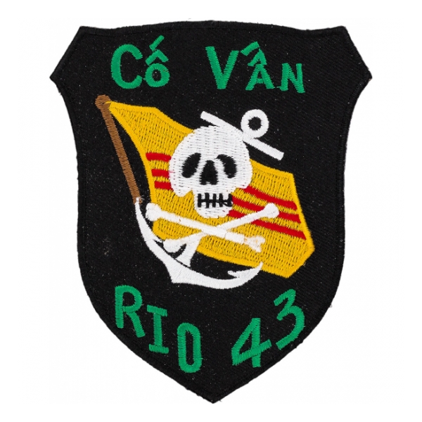 River Interdection Detactment Co Van Rio 43 Patch