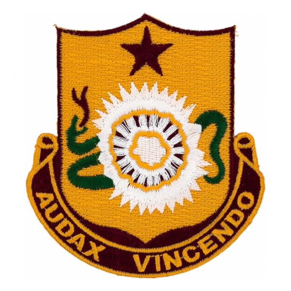 159th Field Artillery Battalion Audax Vincendo Patch