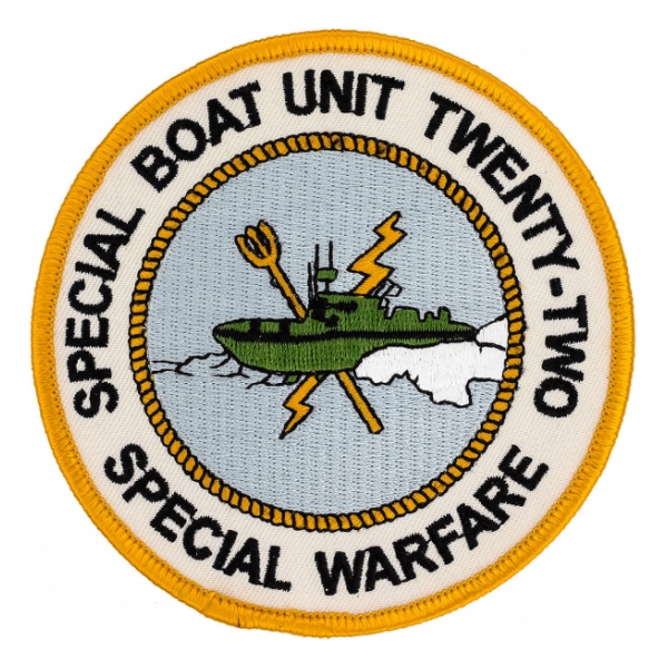 Special Boat Unit 22 Special Warfare Patch