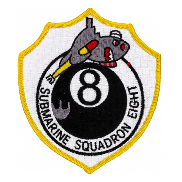 Navy Submarine Squadron 8 Eightball Patch