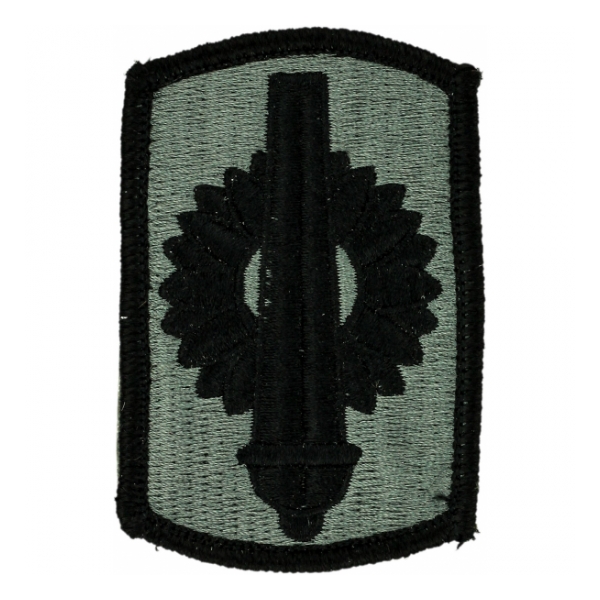 130th Field Artillery Brigade Patch Foliage Green (Velcro Backed)