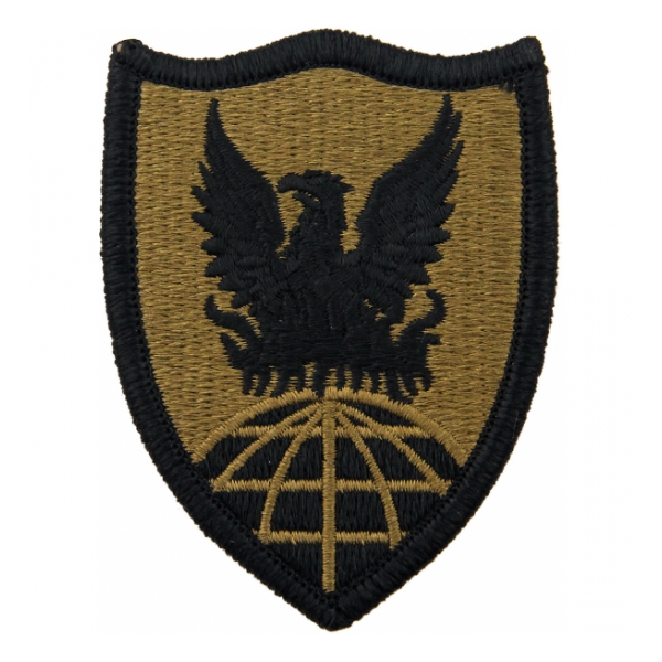 311th Signal Brigade Scorpion / OCP Patch With Hook Fastener