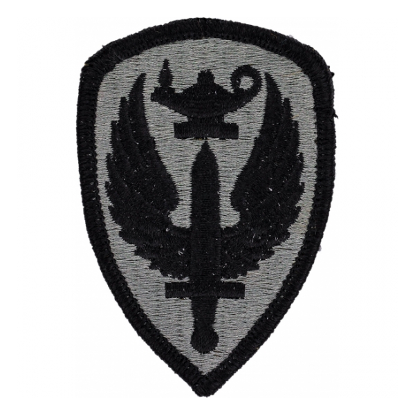 Aviation Log School Patch Foliage Green (Velcro Backed)