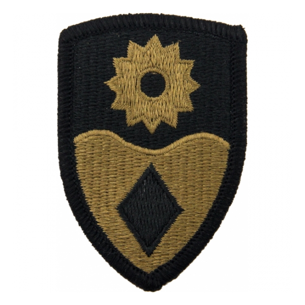 49th Military Police Brigade Scorpion / OCP Patch With Hook Fastener