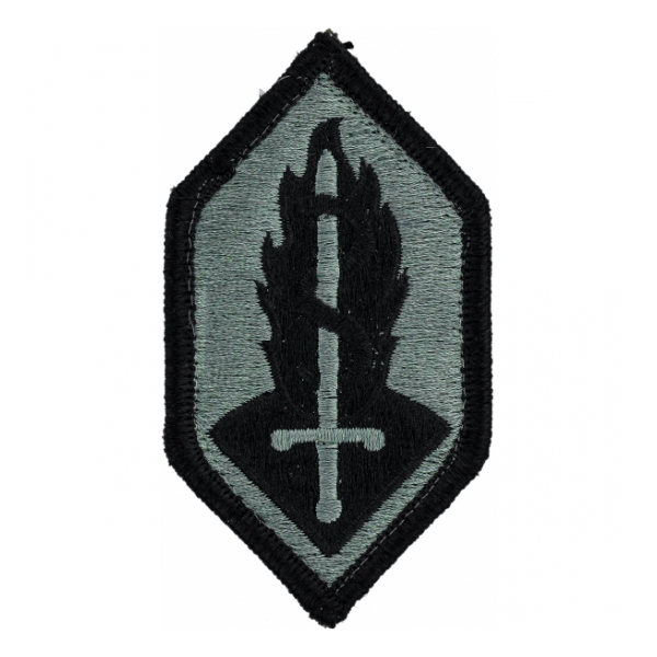 Military Research and Development Patch Foliage Green (Velcro Backed)