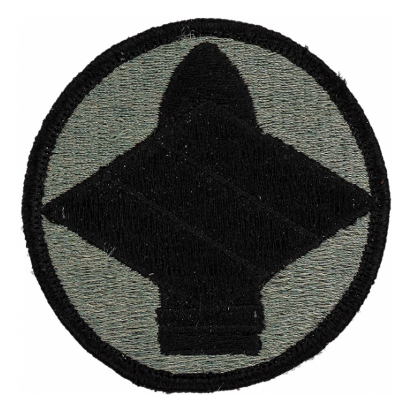 142nd Field Artillery Brigade Patch Foliage Green (Velcro Backed)