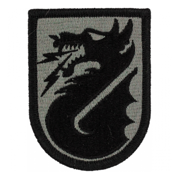5th Signal Command Patch Foliage Green (Velcro Backed)