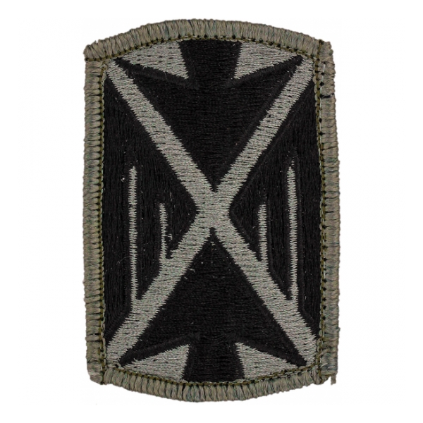 10th Air Defense Artillery Patch Foliage Green (With Hook Fastener)