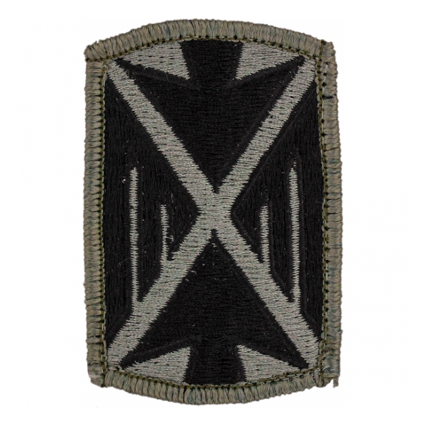 10th Air Defense Artillery Patch Foliage Green (Velcro Backed)