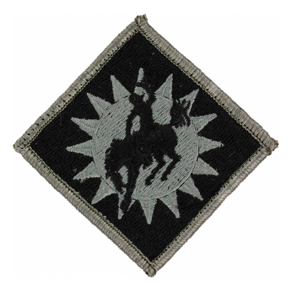 115th Field Artillery Brigade Patch Foliage Green (Velcro Backed)