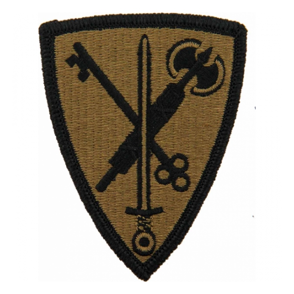 42nd Military Police Brigade Scorpion / OCP Patch With Hook Fastener