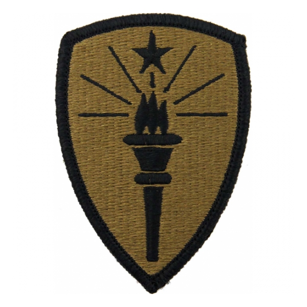 Indiana National Guard Headquarters Scorpion / OCP Patch With Hook Fastener