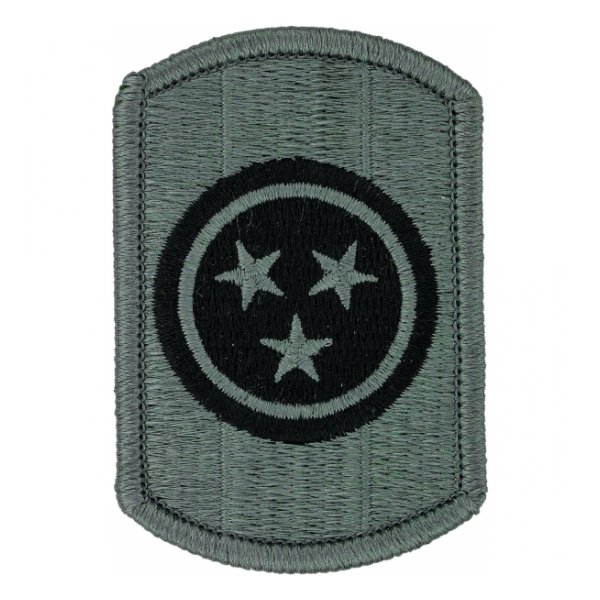 30th Armored Brigade Patch Foliage Green (Velcro Backed)