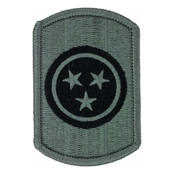 30th Armored Brigade Patch Foliage Green ((With Hook Fastener)