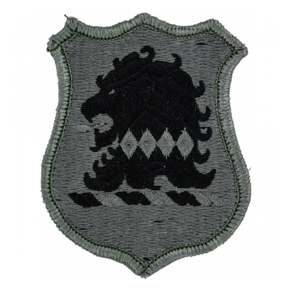 New Jersey National Guard Headquarters Patch Foliage Green (Velcro Backed)