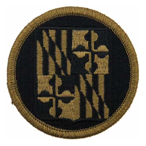 Maryland National Guard Headquarters Scorpion / OCP Patch With Hook Fastener