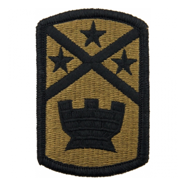 194th Engineer Brigade Scorpion / OCP Patch With Hook Fastener