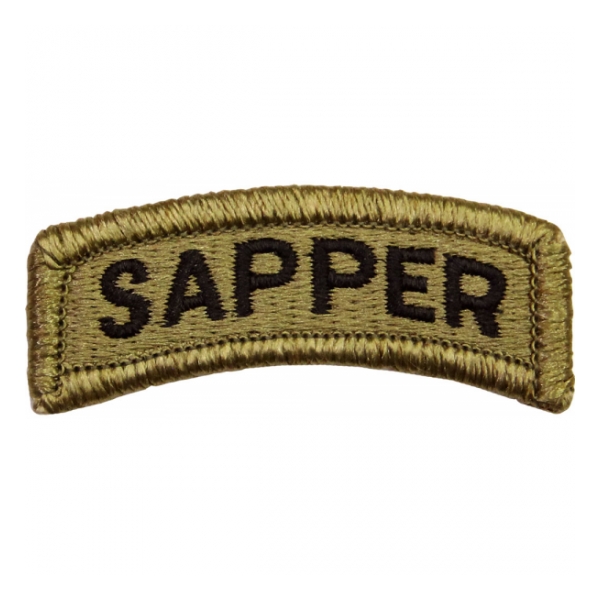 Sapper Tab Scorpion / OCP Patch With Hook Fastener