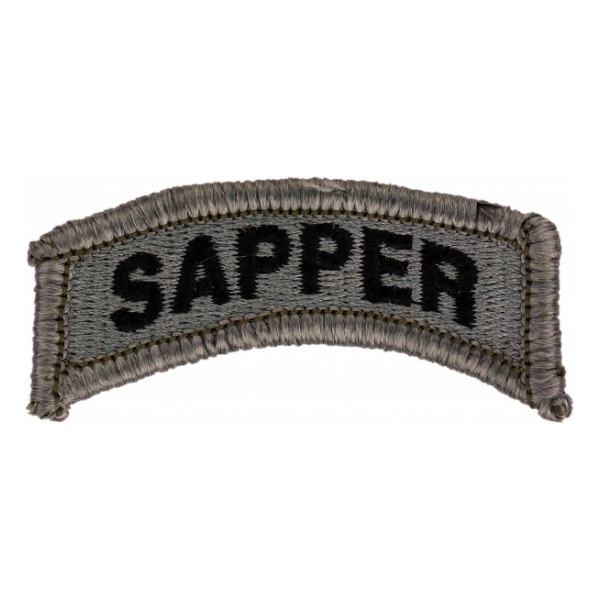 Sapper Leader Course Tab Patch Foliage Green (Velcro Backed)