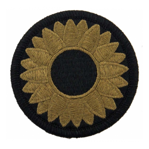 Kansas National Guard Headquarters Scorpion / OCP Patch With Hook Fastener