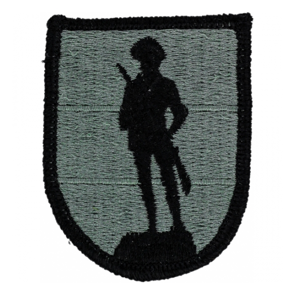 Army National Guard School Patch Foliage Green (Velcro Backed)