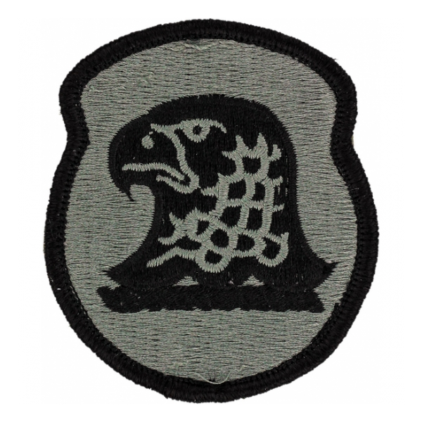 Iowa National Guard Headquarters Patch Foliage Green (Velcro Backed)