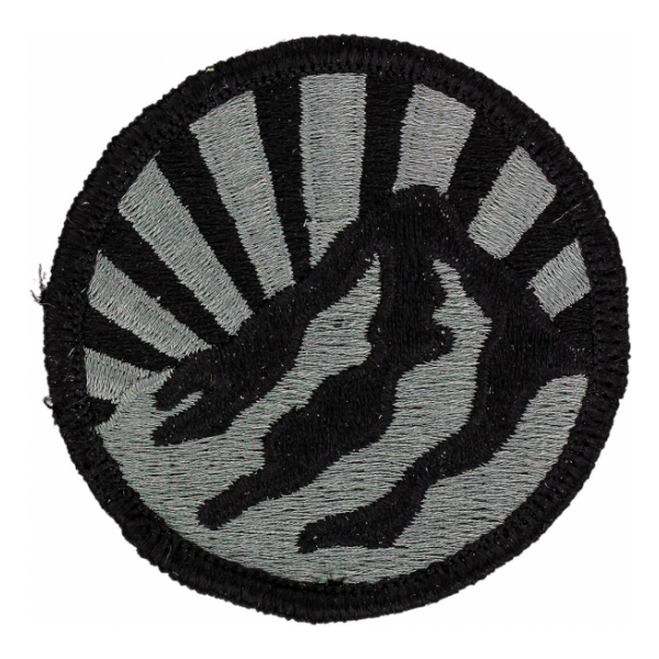 Montana National Guard Headquarters Patch Foliage Green (Velcro Backed)