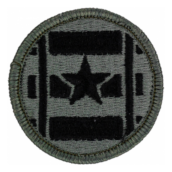 3rd Transportation Agency Patch Foliage Green (With Hook Fastener)