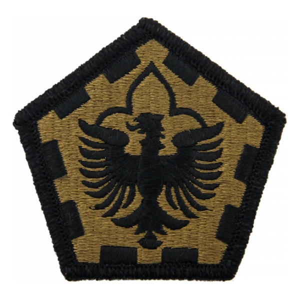 555th Engineer's Group Scorpion / OCP Patch With Hook Fastener