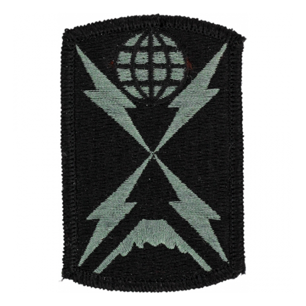 1104st Signal Brigade Patch Foliage Green (Velcro Backed)