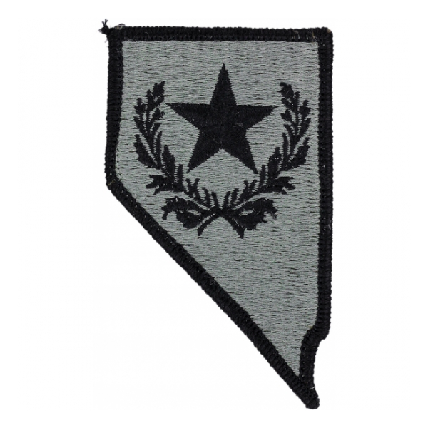 Nevada National Guard Headquarters Patch Foliage Green (Velcro Backed)