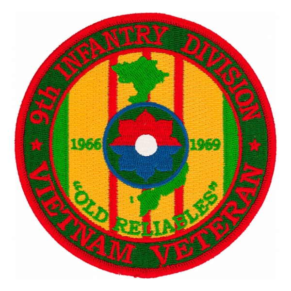 9th Infantry Division Vietnam Veteran Patch