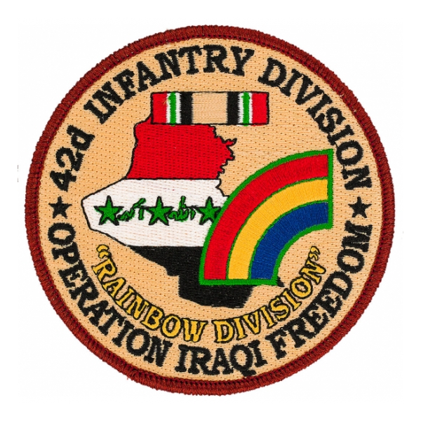 42nd Infantry Division Operation Iraqi Freedom Patch