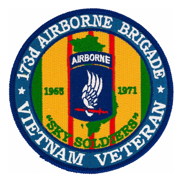 173rd Airborne Brigade Vietnam Veteran Patch