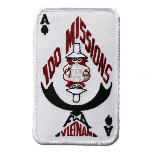 F-4 100 Missions Vietnam Patch