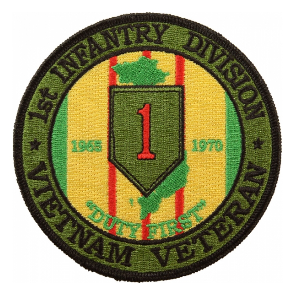 1st Infantry Division Vietnam Veteran Patch