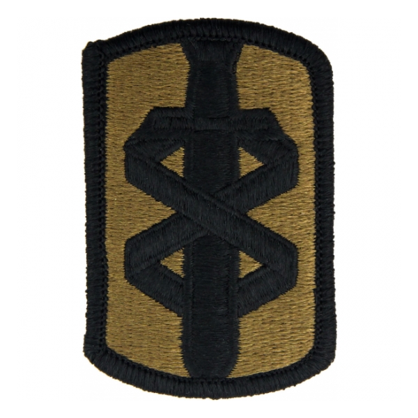 18th Medical Brigade Scorpion / OCP Patch With Hook Fastener